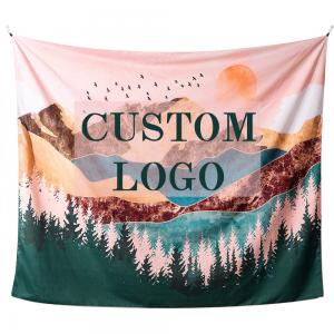 Best Polyester Fabric Printed Backdrop Wall Banner For Decoration wholesale