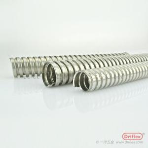China Non-jacketed Squarelocked Stainless Steel Flexible Conduit 3/8~2'' on sale