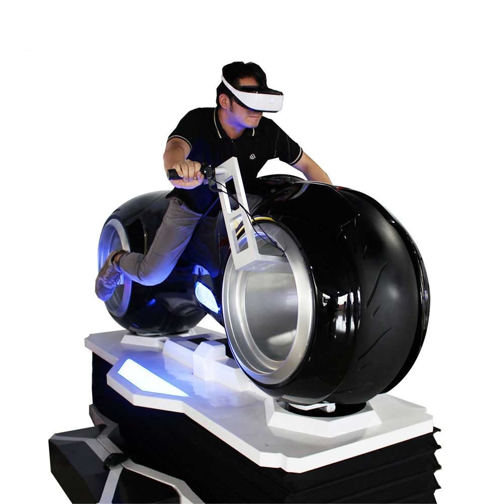 China Virtual Reality Simulation Rides VR Motorcycle Simulator For Shopping Mall on sale