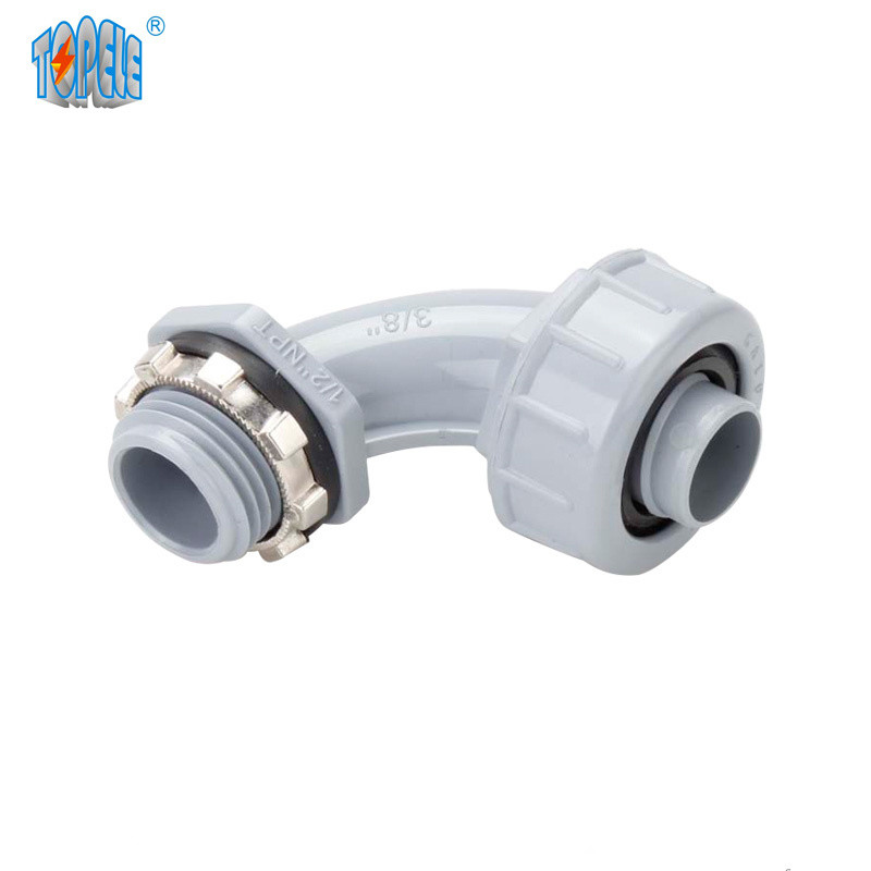 Buy cheap Liquid Tight Nm 90 Degree PVC Conduit Connector IP 68 from wholesalers
