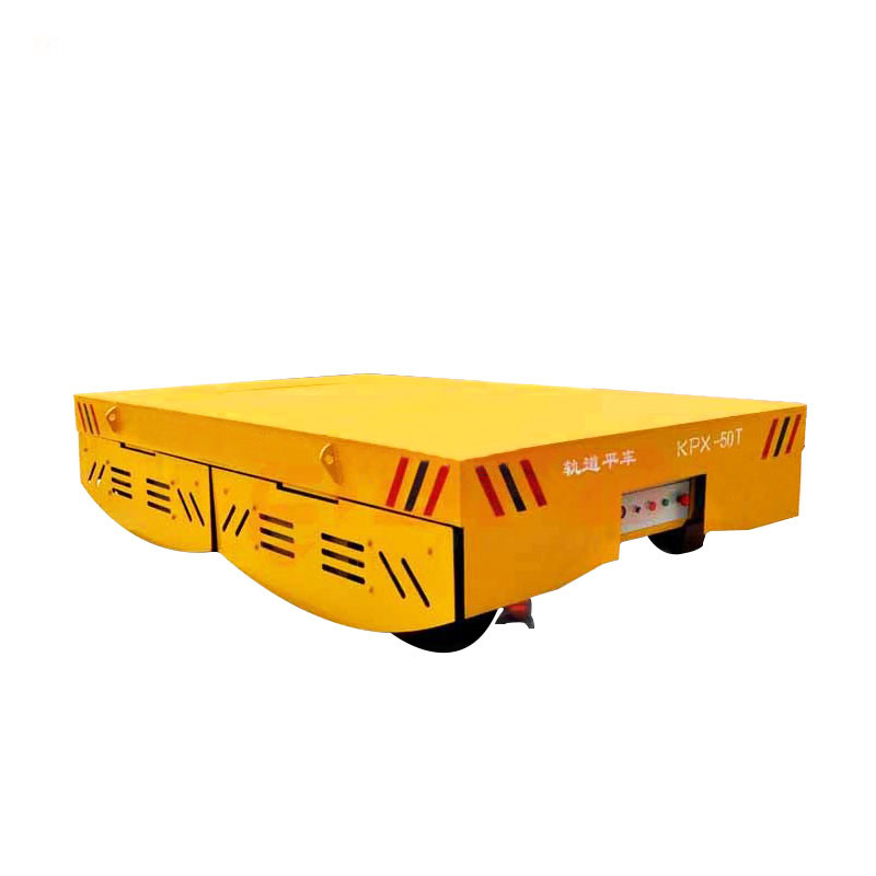 China Rail Automatic Electric Handling Material Transfer Trolley Equipment on sale