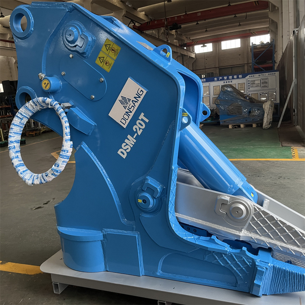 China Demolition Hydraulic Concrete Pulverizer Attachment Manufacturer suitable 20 - 30 Tons Excavator on sale