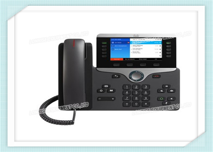 China Wall Mountable Cisco IP Phone CP-8861-K9 With Headset Auto - Answer Agent Greeting on sale