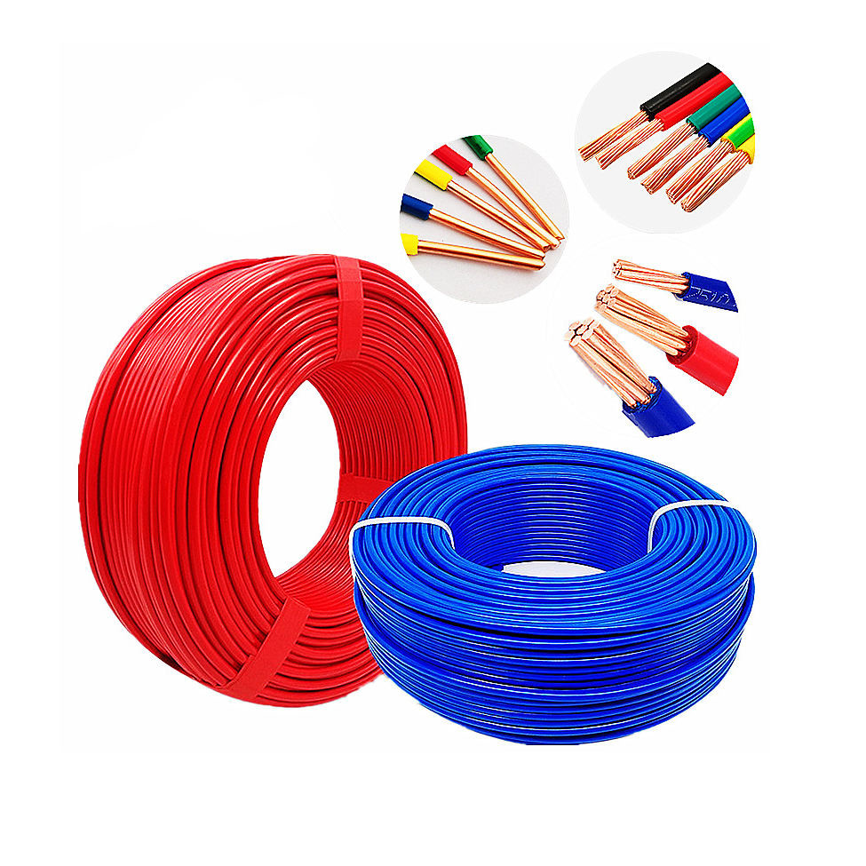China International Standard Flexible Electrical Wire Household Electrical Cable 100M on sale