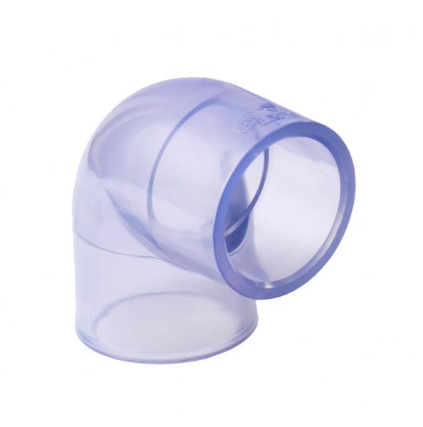 Cheap Clear PVC Elbow for sale