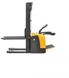 Best Warehouse 1.2 ton Ride Electric Stacker Truck Narrow Aisle Forklift Stepless Speed Control Alternating Current 1200Kg wholesale