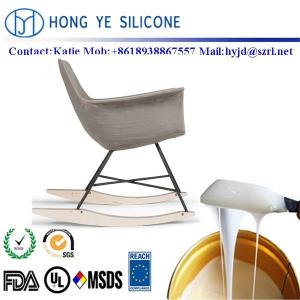 China A/B part liquid silicone rubber for cement furniture mold making on sale