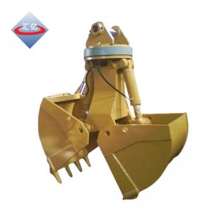 Best 35T Excavator Clamshell Attachment Q355 360 Degree Rotating Excavator Bucket wholesale