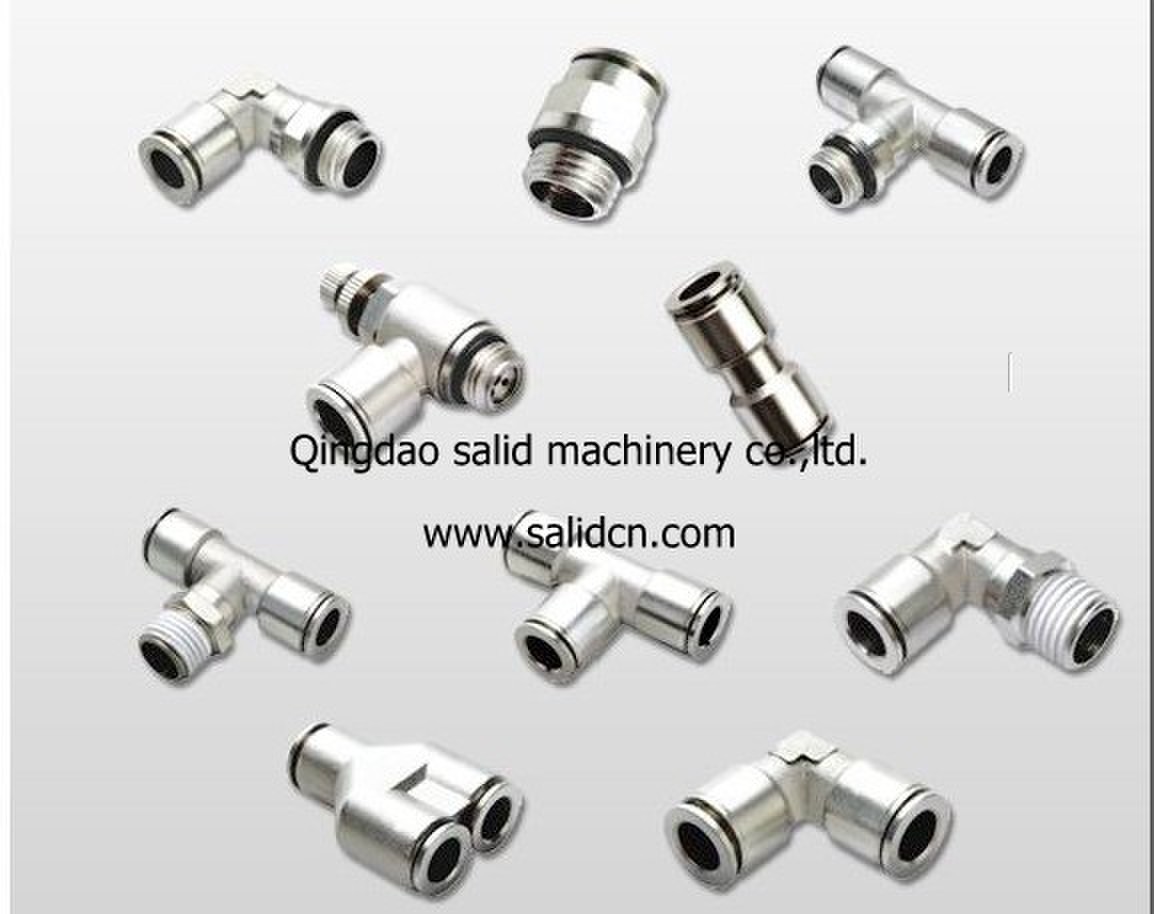 Cheap Pneumatic fitting/Stainless Steel fittings/air fittings/Metal Push In Fittings for sale