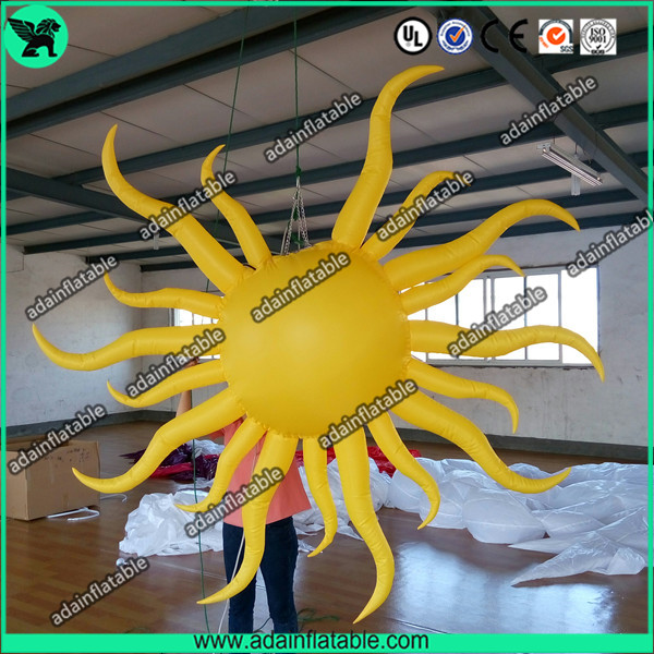 Inflatable Sun For Event,Inflatable Sun Model,Yellow Inflatable Sun