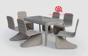 China Synthetic Rattan Wicker Furniture Stylish Restaurant Furniture on sale