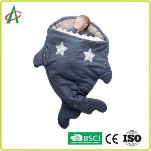 Best BSCI 90x60cm Baby Shark Sleeping Bag for 0-12 month years old wholesale