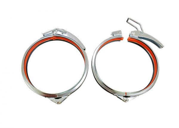 Cheap Quick Release Round Carbon Steel Duct Clamps For Welding Connection for sale
