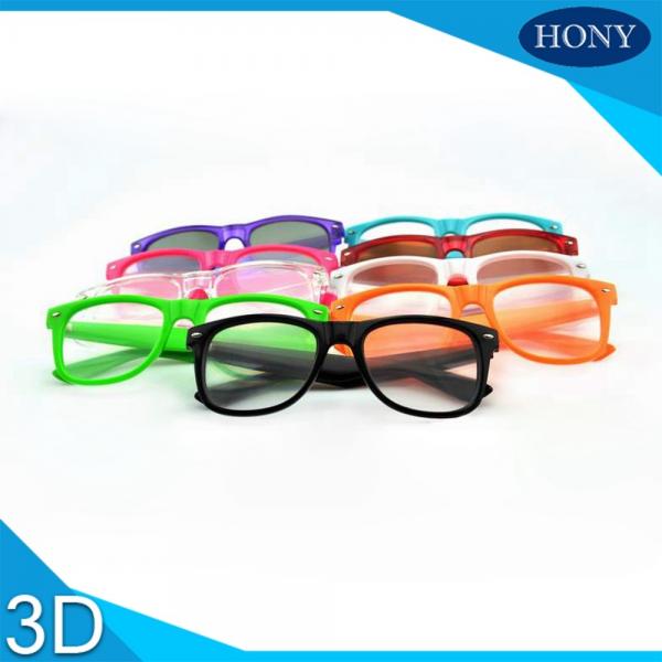 Cheap Fireworks Party 3D Diffraction Glasses Plastic Frame Wholesale LOGO printed Glasses for sale