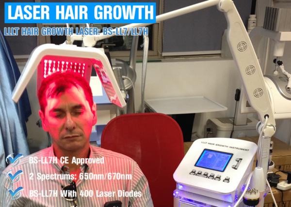 Cheap Diode Laser Panel Hair Regrowth Machine , Hair Growth Laser Light Device for sale