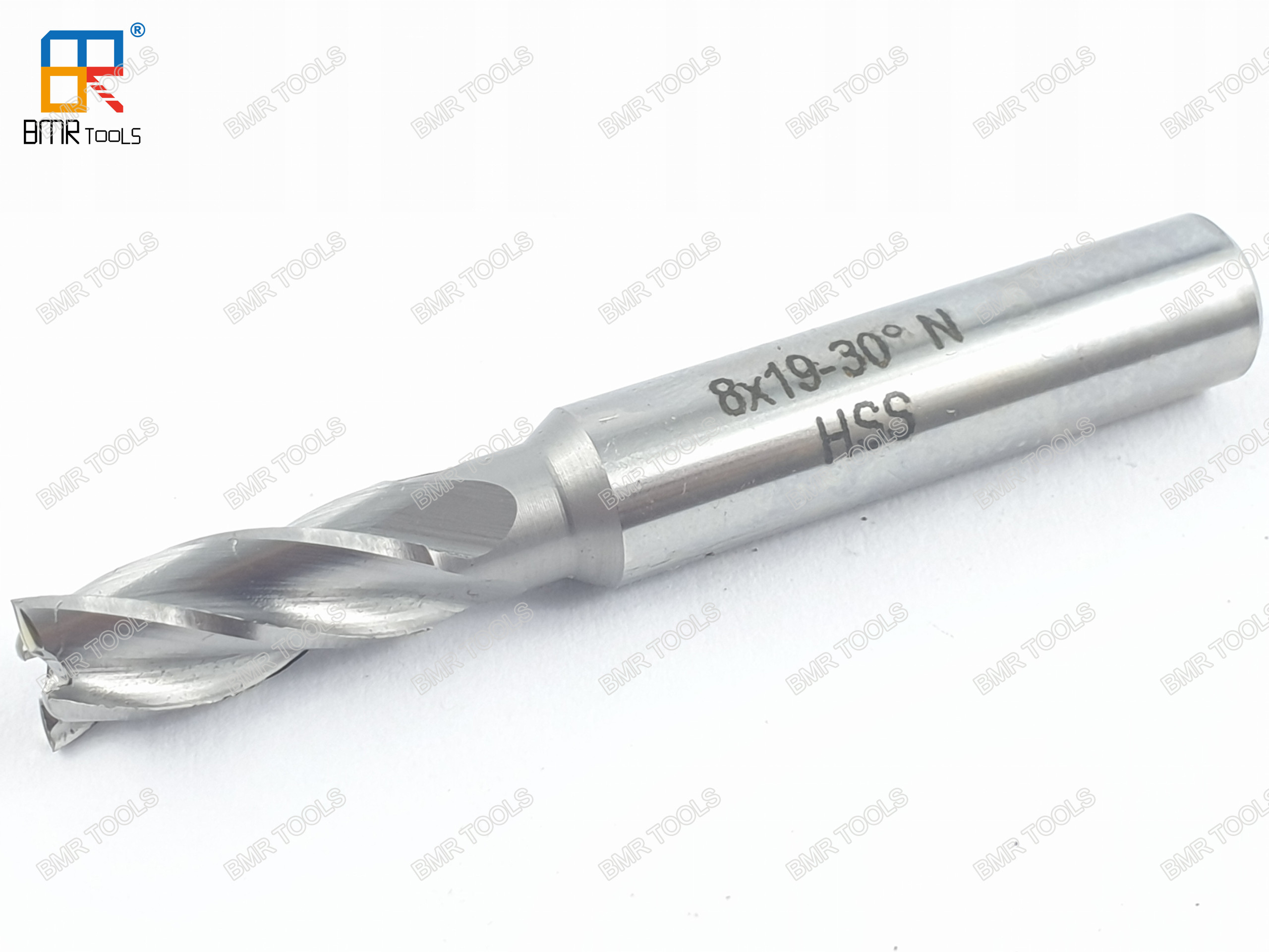 China BMR TOOLS High Performance Slot Shank 12mm HSS M2 DIN844 End Mill Cutter for Milling work on sale