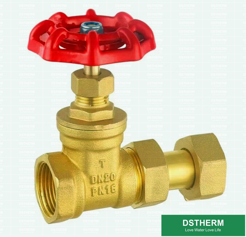 China Flexible Brass Gate Valve Ball Check Valve With Union Connection on sale