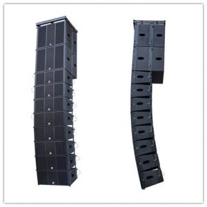 China Dual 8 Inch Powered Line Array Church Sound Outdoor Event Active Sub-Bass DSP Amp on sale