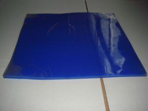 Best Cleanroom Reusable Mat Washable Silicon Blue Adhesive Mat wholesale
