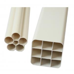 China 1mm-4mm Thickness UPVC Pipes And Fittings White PVC Electrical Conduit on sale