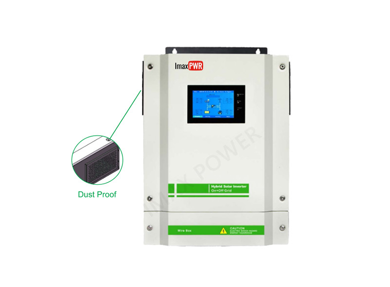 China 5500W 20 .5A Inverter Battery Wall Mount , Wall Mounted Hybrid Solar Inverter on sale