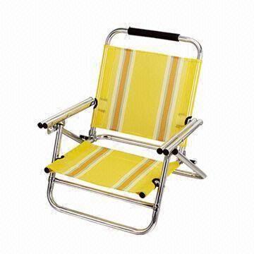 China Promotional Beach Chair for Sandbeach, Low Camping Chair, Lightweight Folding Beach Lounge Chair on sale
