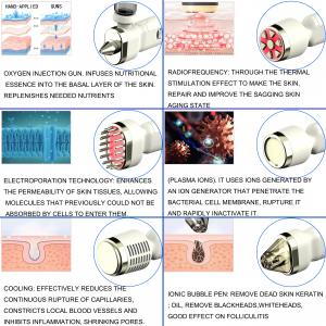 China Deep Clear Oxygen Spray Hydrofacials Hydro Facial Machine Aqua Peeling Dermabrasion on sale