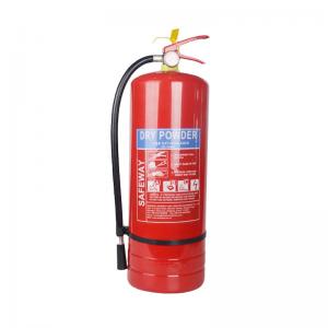 China EN3 Dry Powder Fire Extinguisher 9 Litre 500mm Cylinder Portable on sale
