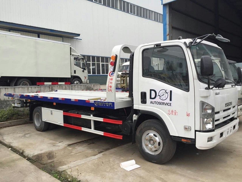China ISUZU 700P Recovery Wrecker Tow Truck 6t Integrated Tow Truck High Performance on sale