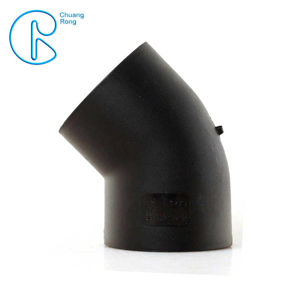 Cheap HDPE Drainage Fittings Siphonic 88.5 Degree Elbow PN6 50mm 90mm 160mm 200mm 315mm for sale
