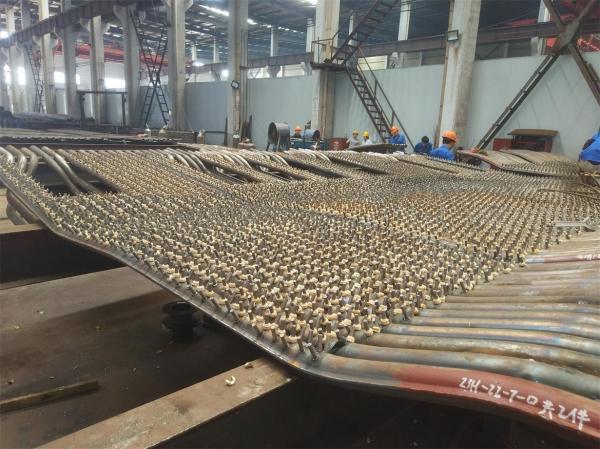 Cheap Customized Membrane Water Wall Panels For Coal , Biomass Fired Boiler for sale