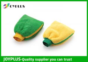 China JOYPLUS Car Cleaning Products Microfiber Car Wash Mitt Coral Material on sale