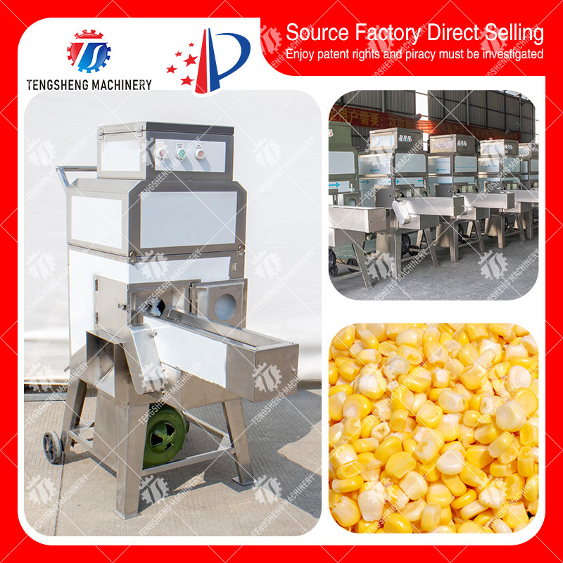 Best Electric Sweet Corn Threshing Machine Corn Processing Motor Drive wholesale