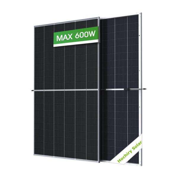 Cheap 450W 460W Mono Half Cell Solar Panel With Anodized Aluminium Alloy Frame for sale