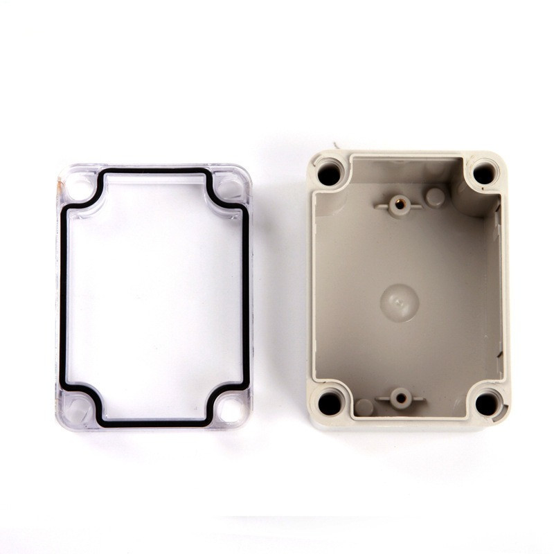 Best 65x50x55 Mm Outdoor Junction Box Ip66 With Clear Cover For Electrical Enclosure wholesale