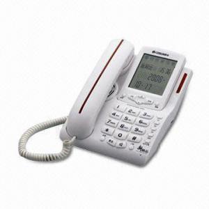 China Corded Phone with Caller ID Display and Big LCD on sale