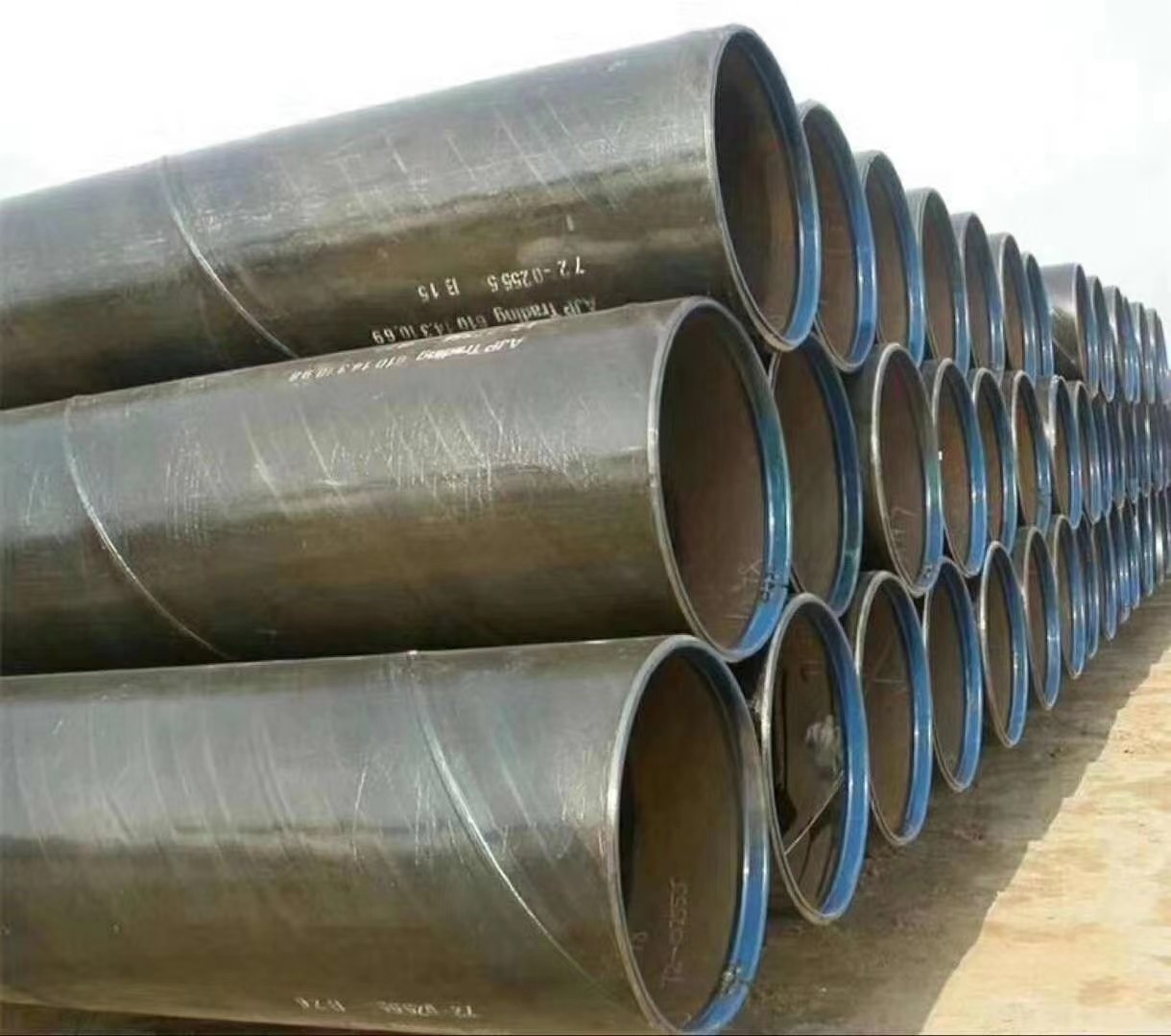 Best 3LPE coating steel pipe/3PE anti-corrosion SSAW steel pipe/API 5L FBE coating welded steel pipe/spiral welded pipe wholesale