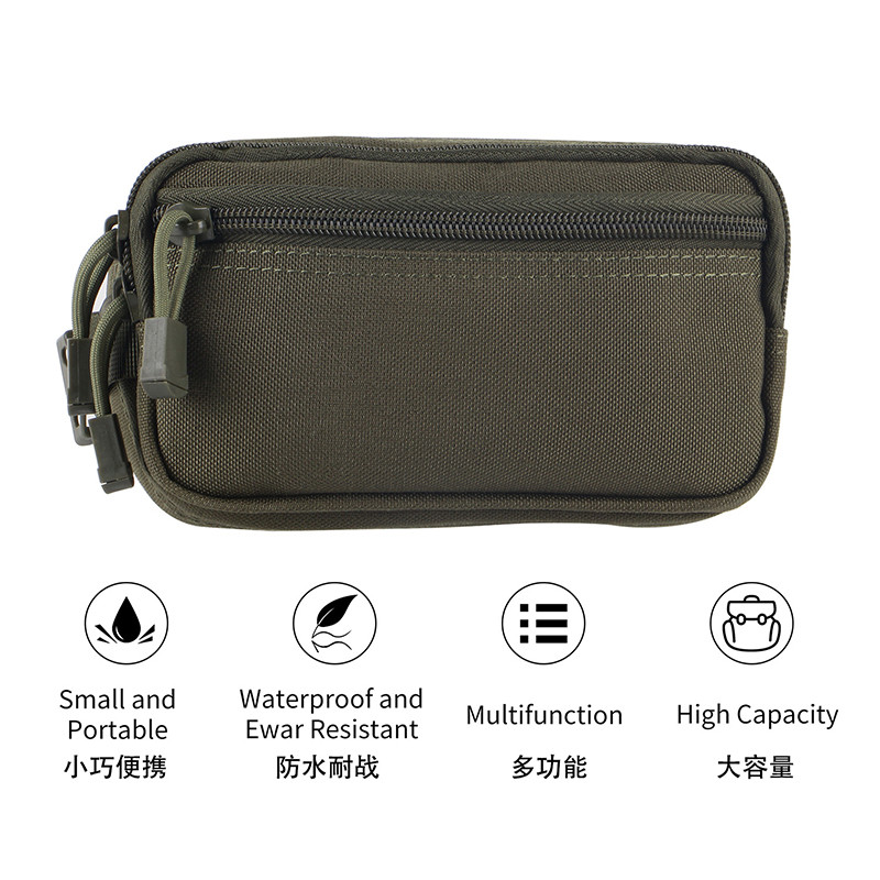 Best Tear Resistant Outdoor Tactical Bag , Adjustable Shoulder Straps Camping Waist Bag wholesale