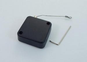 China Security anti-theft pull box with steel cords / 44*44mm ABS Square-Shaped Retractors on sale