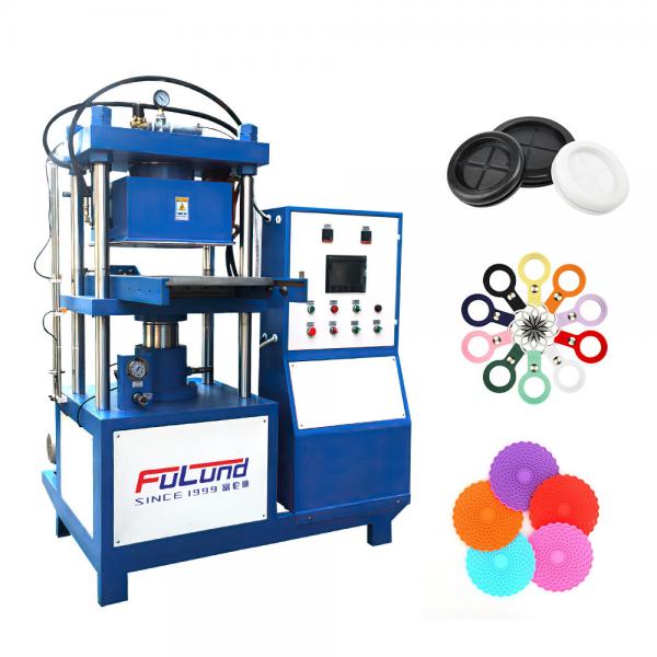 Cheap FuLund Debossed Wristband Custom Silicone Bracelet Machine Soft Silicone Embossed Wristband Moulding Machine for sale
