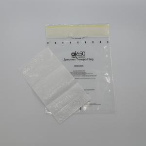 Best Customized Three Layer Biological Specimen Transport Bag PE Ziplock wholesale
