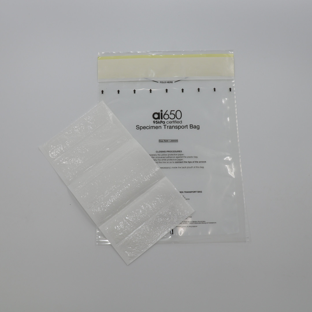 Buy cheap Customized Three Layer Biological Specimen Transport Bag PE Ziplock from wholesalers