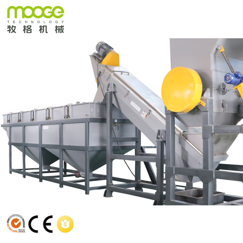 China LDPE Mulching Film Recycling Machine LLDPE Film Shredder Machine on sale