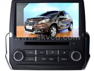 (PEUGEOT 2008) 8 inch two din Car DVD Player with GPS, bluetooth