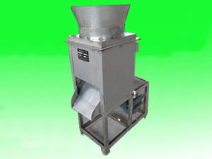 China Adjustable 1 - 6mm Ginger Garlic Slice 1.1KW Fruits And Vegetable Processing Machine on sale
