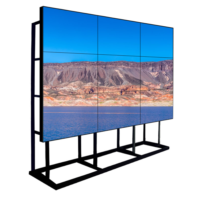 Buy cheap Narrow Bezel Lcd Seamless Video Wall Lcd Advertising Display Stand from wholesalers
