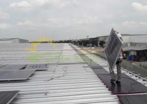 China Pre - Assembly Pitched Roof Solar Panel Mounting Structure on sale