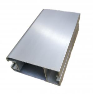 Best Rectangle 6m 6063 Silver Anodized Aluminum Profiles wholesale