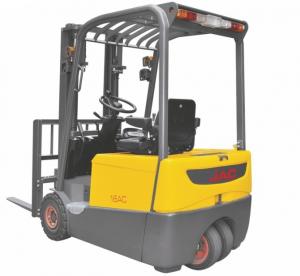 Best 2 Ton 2000 Kg Three Wheel Electric Forklift , Alternating Current Electric Warehouse Forklift Lifting Equipment wholesale