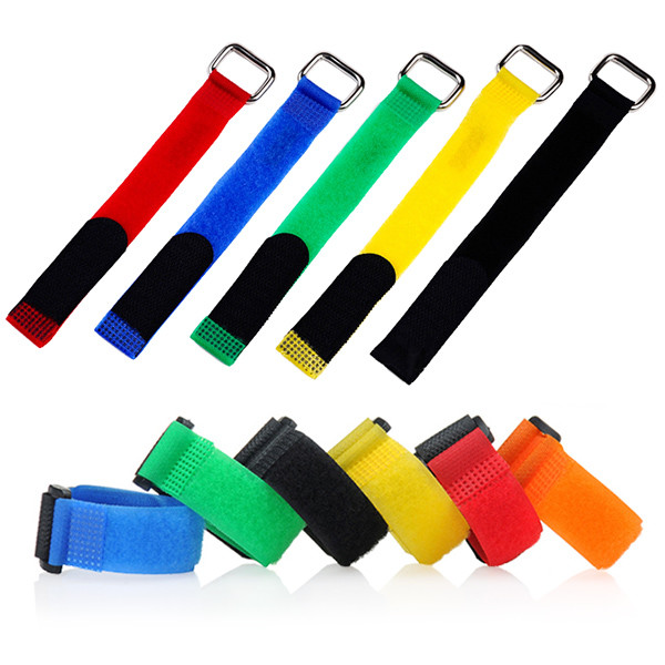 China Reusable Hook And Loop Straps Colored Velcro Cable Ties Sample Available on sale